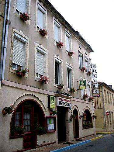 Logis Hotel Restaurant Metropole Mirande  Exterior foto